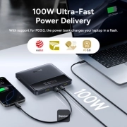 پاوربانک بیسوس مدل PPBLD100HD ظرفیت 20000mAh و توان 100W - مشکی 2