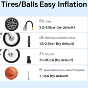 پمپ باد لاستیک ماشین قابل حمل بیسوس مدل SuperMini Pro