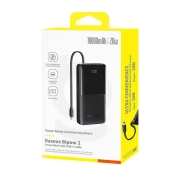 پاوربانک بیسوس مدل Bipow 2 ظرفیت 10000mAh - مشکی