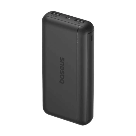 پاوربانک بیسوس مدل LIPOW ظرفیت 20000mAh همراه با کابل سفید – مشکی