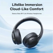 هدفون بلوتوثی بیسوس مدل Bass BH1 Lite – مشکی