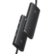 هاب چهار پورت USB-A بیسوس مدل Lite Series - مشکی 6