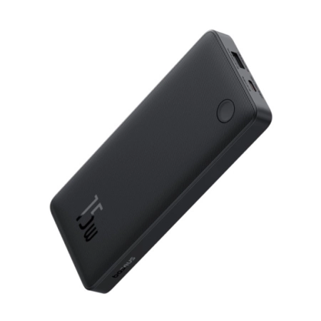 پاوربانک بیسوس مدل Airpow Lite P100067500123-00 ظرفیت 10000mAh همراه با کابل – مشکی