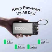 پاوربانک بیسوس مدل Bipow 2 ظرفیت 10000mAh - مشکی