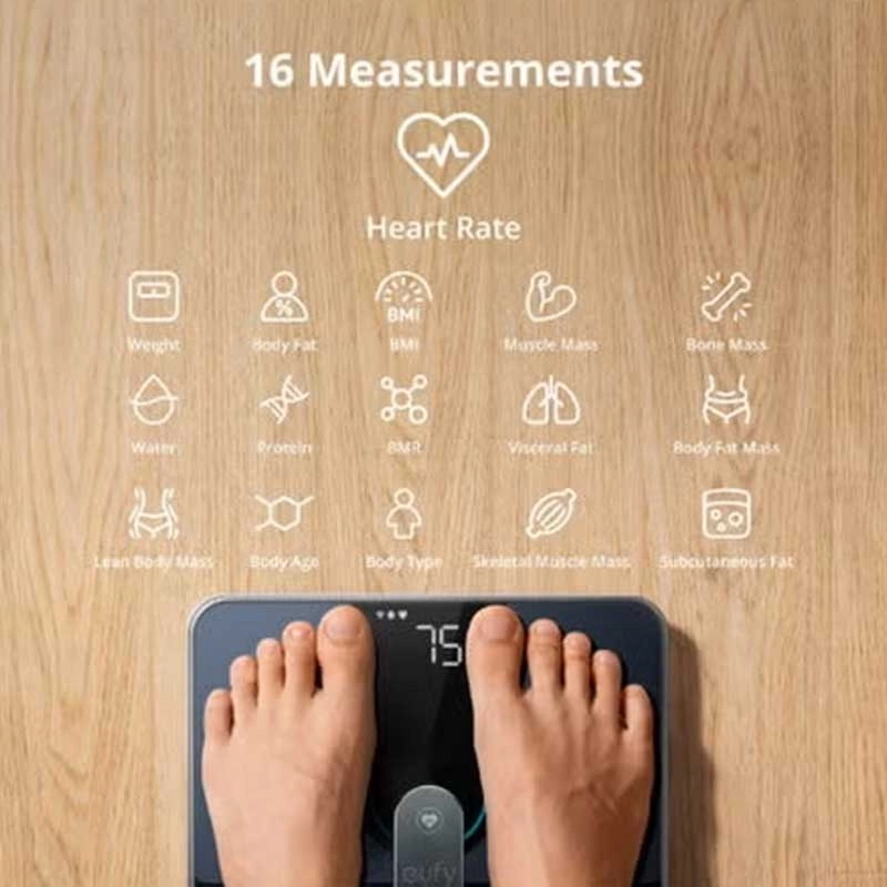 ترازوی ورزشی هوشمند انکر eufy Smart Scale P2 Pro مدل T9149K11