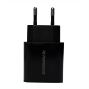 شارژر دیواری ریورسانگ مدل SAFEKUB D12 CCM2 - مشکی