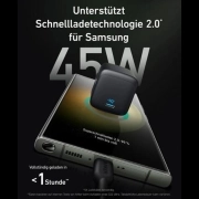 شارژر دیواری انکر مدل A2643G11 45W - مشکی