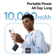 پاوربانک بیسوس مدل PicoGo ظرفیت 10000mAh و توان 45W - مشکی 2