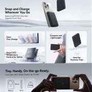 پاوربانک بیسوس مدل EnerFill FM11 ظرفیت 10000mAh همراه با کابل – مشکی