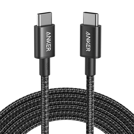 کابل شارژ سریع USB-C به USB-C انکر 333 مدل A8756H11 طول 1m- مشکی