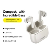 هندزفری بلوتوثی TWS بیسوس مدل Bowie E17 - سفید