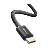 کابل شارژ سریع USB-C به USB-C بیسوس مدل CB000160 طول 1m- مشکی 1