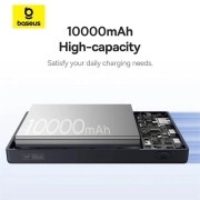 پاوربانک بیسوس مدل PicoGo PPPG1W20 ظرفیت 10000mAh همراه با کابل - مشکی 2