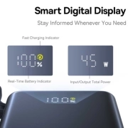 پاوربانک بیسوس مدل PicoGo ظرفیت 10000mAh و توان 45W - مشکی 2