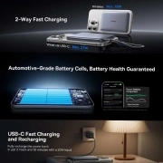 پاوربانک مگنتی بیسوس مدل PicoGo Ultra-Slim Qi2 ظرفیت 10000mAh – خاکستری