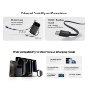 پاوربانک بیسوس مدل EnerFill FC31 ظرفیت 20000mAh -مشکی