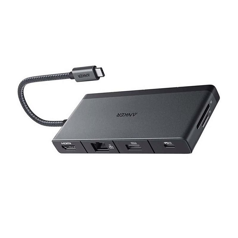 هاب 9 پورت USB-C انکر مدل (A8373H11) 552 – مشکی 1