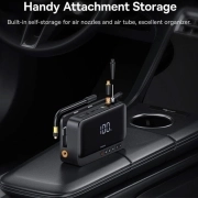 جامپ استارتر چندکاره بیسوس مدل Super Energy Series 4-in-1 ظرفیت 6000mAh - مشکی