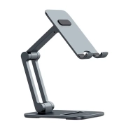 هولدر موبایل بیسوس مدل Biaxial Foldable - خاکستری