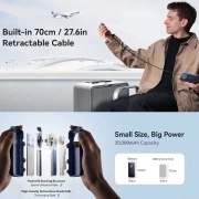 پاوربانک بیسوس مدل EnerCore CR11 ظرفیت 20000mAh و توان 67w - مشکی