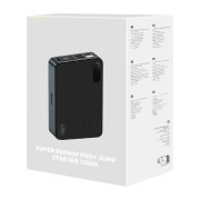 جامپ استارتر چندکاره بیسوس مدل Super Energy Pro+ 1200A ظرفیت 12000mAh - مشکی