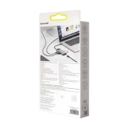 هاب USB-C شش پورت بیسوس مدل Metal Gleam Series- خاکستری