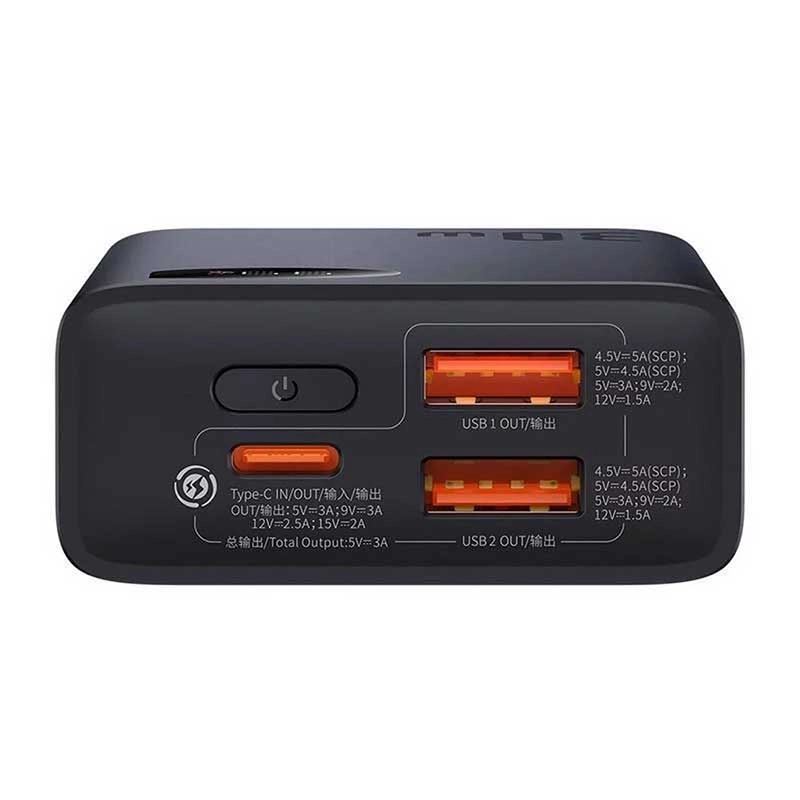 پاوربانک بیسوس مدل Adaman2 ظرفیت 10000mAh - مشکی