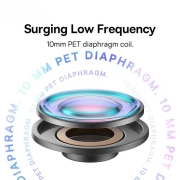 هندزفری گردنی بلوتوثی بیسوس مدل Bowie P1x - مشکی