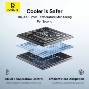 پاوربانک بیسوس مدل EnerFill FC31 PPQD3-1040 ظرفیت 10000mAh - آبی