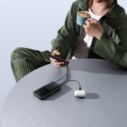 پاوربانک بیسوس مدل Bipow 2 PPBD2-2W20 ظرفیت 20000mAh همراه با کابل – مشکی 2