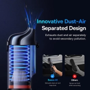 جارو شارژی خودرو بیسوس مدل A5 130W - مشکی