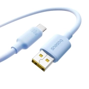 کابل شارژ سریع USB-A به USB-C بیسوس مدل E0426802 طول 1m - آبی