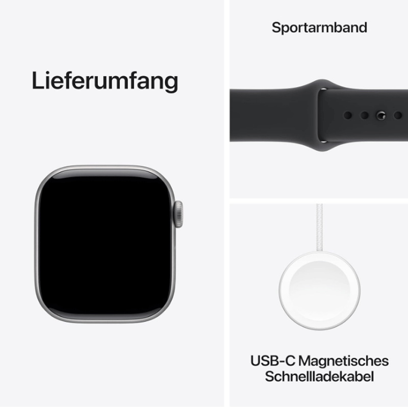 ساعت هوشمند اپل مدل Series 11 46mm بند سیلیکونی - مشکی 4