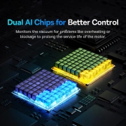 جارو شارژی خودرو بیسوس مدل A5 130W - مشکی