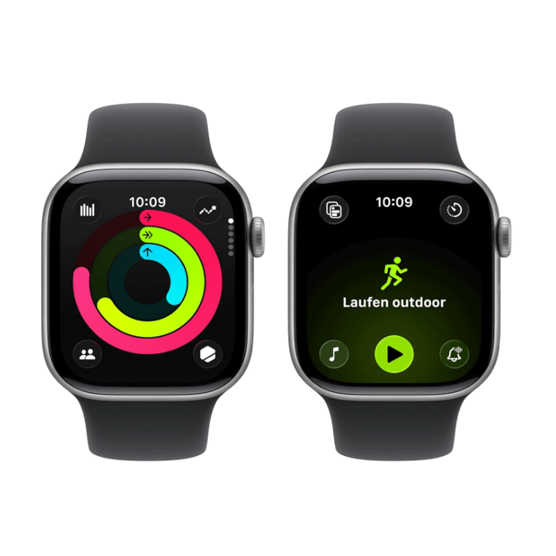 ساعت هوشمند اپل مدل Series 11 46mm بند سیلیکونی - مشکی 2