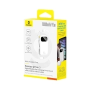 پاوربانک بیسوس مدل EnerFill FC31 PPQD3-1040 ظرفیت 10000mAh - سفید 1