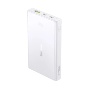 پاوربانک بیسوس مدل PicoGo PPPG1W20 ظرفیت 10000mAh همراه با کابل - سفید