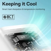 شارژر دیواری بیسوس مدل GaN5 Mini 30W - سفید