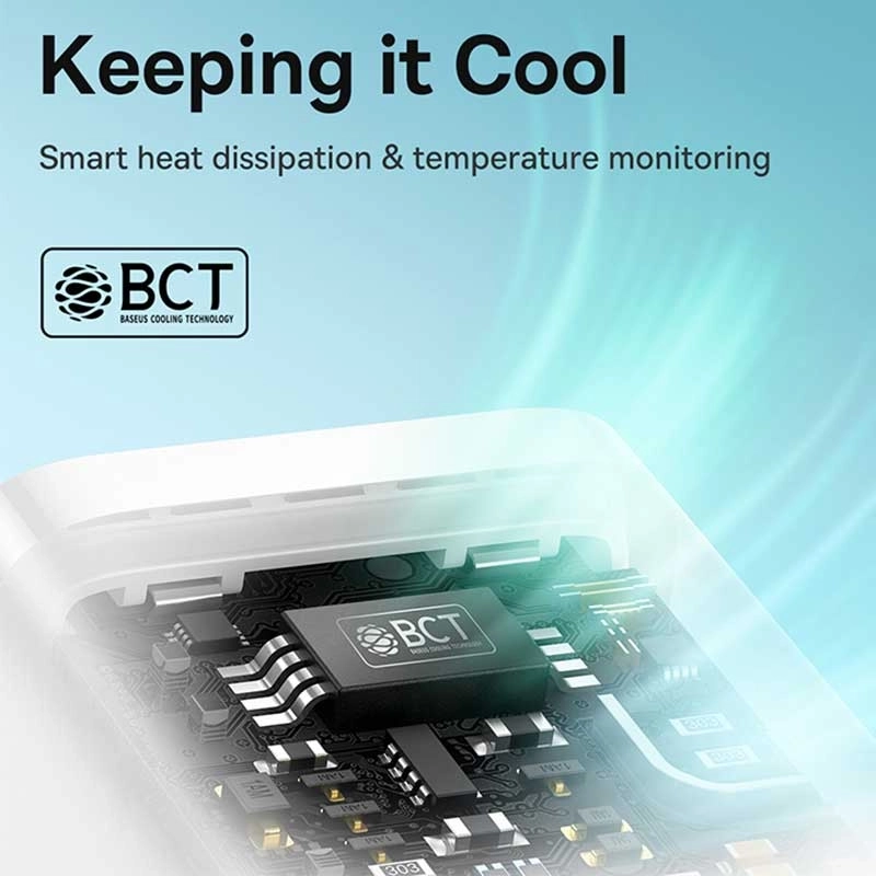 شارژر دیواری بیسوس مدل GaN5 Mini 30W - سفید