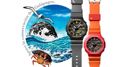 رونمایی از ساعت‌های جدید جی‌ شاک کاسیو با الهام از حیات‌وحش جزایر گالاپاگوس!