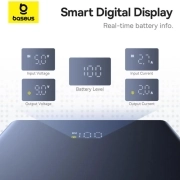 پاوربانک بیسوس مدل PicoGo PPPG1W20 ظرفیت 10000mAh همراه با کابل - مشکی 1