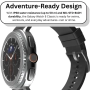 ساعت هوشمند سامسونگ گلکسی Watch 8 Classic 46mm مدل SM- L500 – مشکی