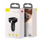 شارژر فندکی بلوتوثی بیسوس مدل S-09A – مشکی