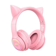 هدست گیمینگ بلوتوث اونیکوما مدل B90 - صورتی