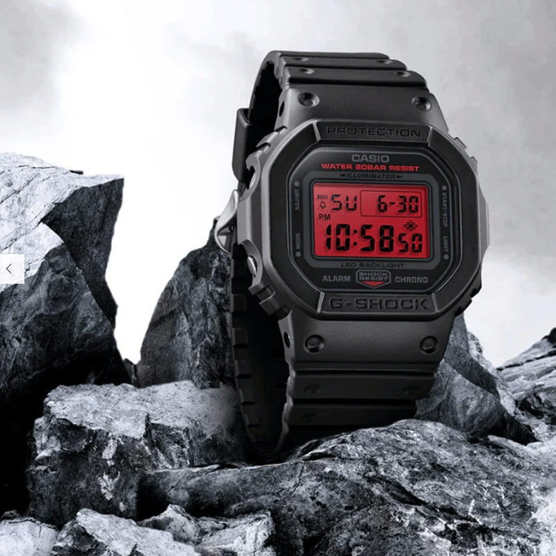 ساعت مچی مردانه کاسیو G-SHOCK مدل DW-5600BBR-1DR 3