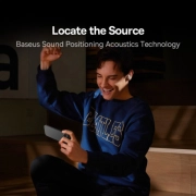 هندزفری بلوتوثی بیسوس Bowie WM03 مدل NGTW330302 – سفید