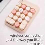 کیبورد اعداد بی سیم مافی مدل X910 - طیف قهوه ای