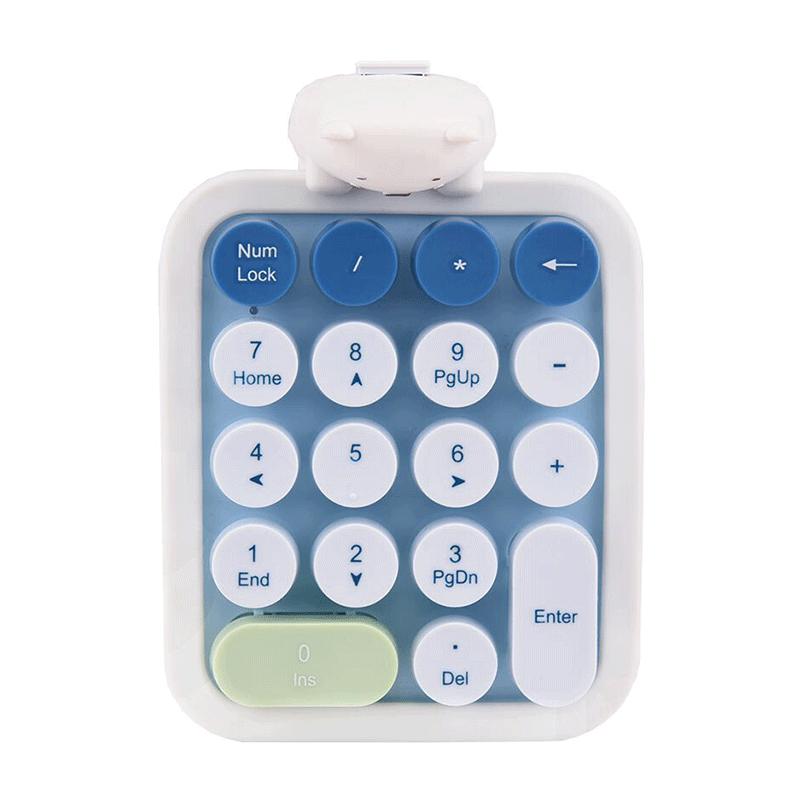 کیبورد اعداد بی سیم مافی مدل 520 - آبی