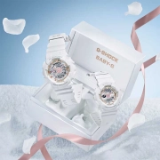 ساعت ست کاسیو G-SHOCK/BABY-G کالکشن Seasonal Pair Collection مدل LOV-24A-7A