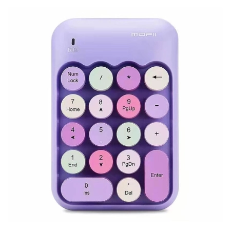 کیبورد اعداد بی سیم مافی مدل X910 - بنفش